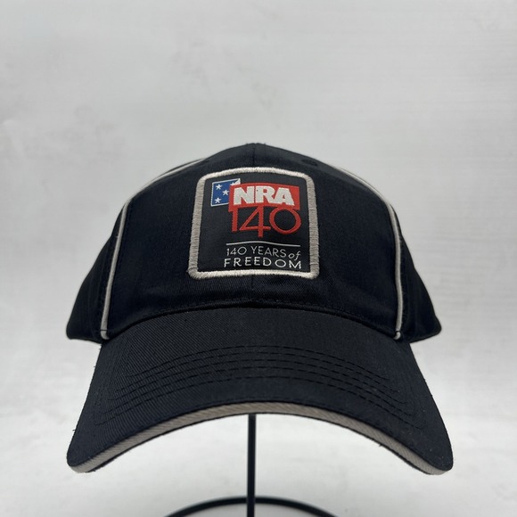 Other - Vintage NRA Strapback Hat Freedom Anniversary America Patch Embroidered